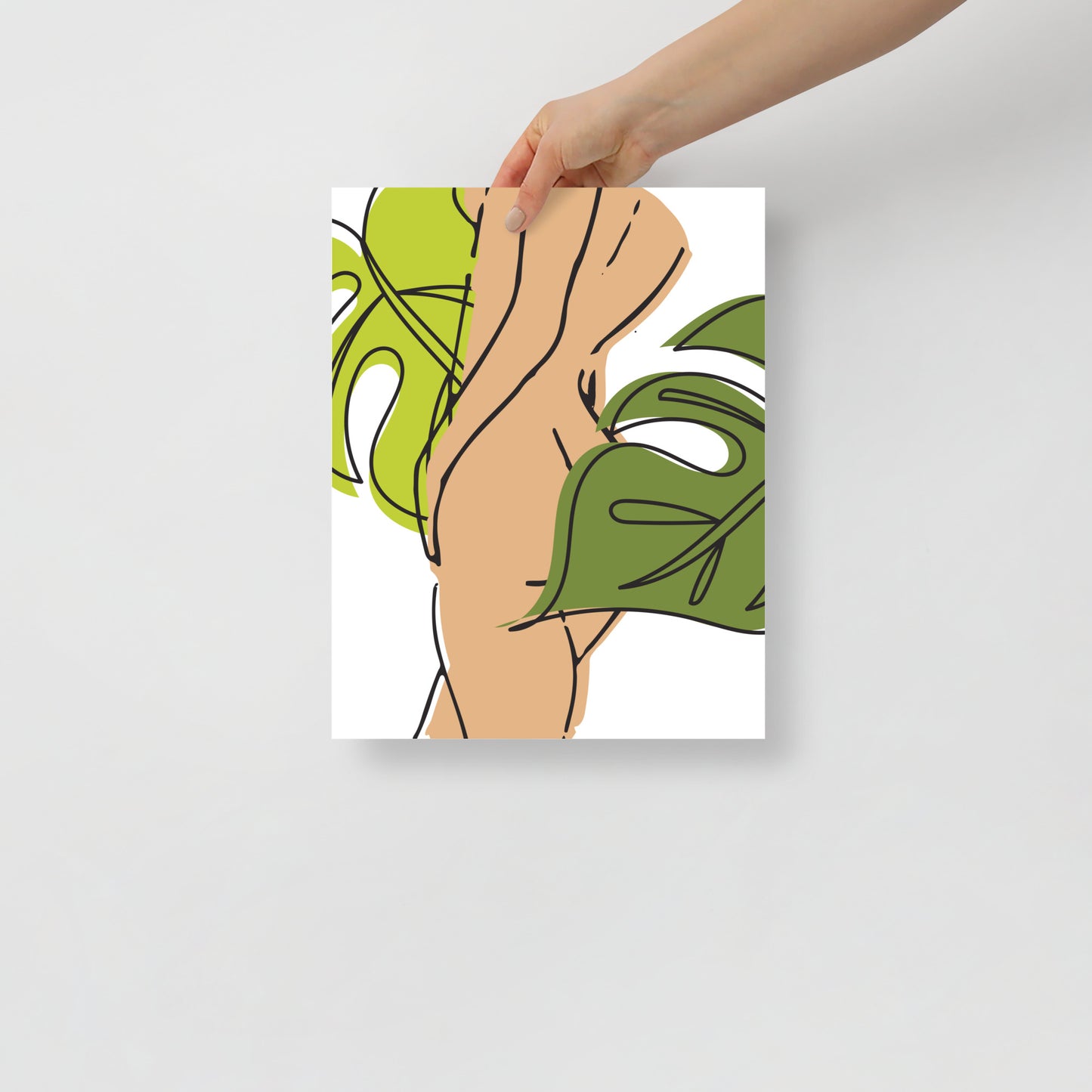 Naked Plants Art Print