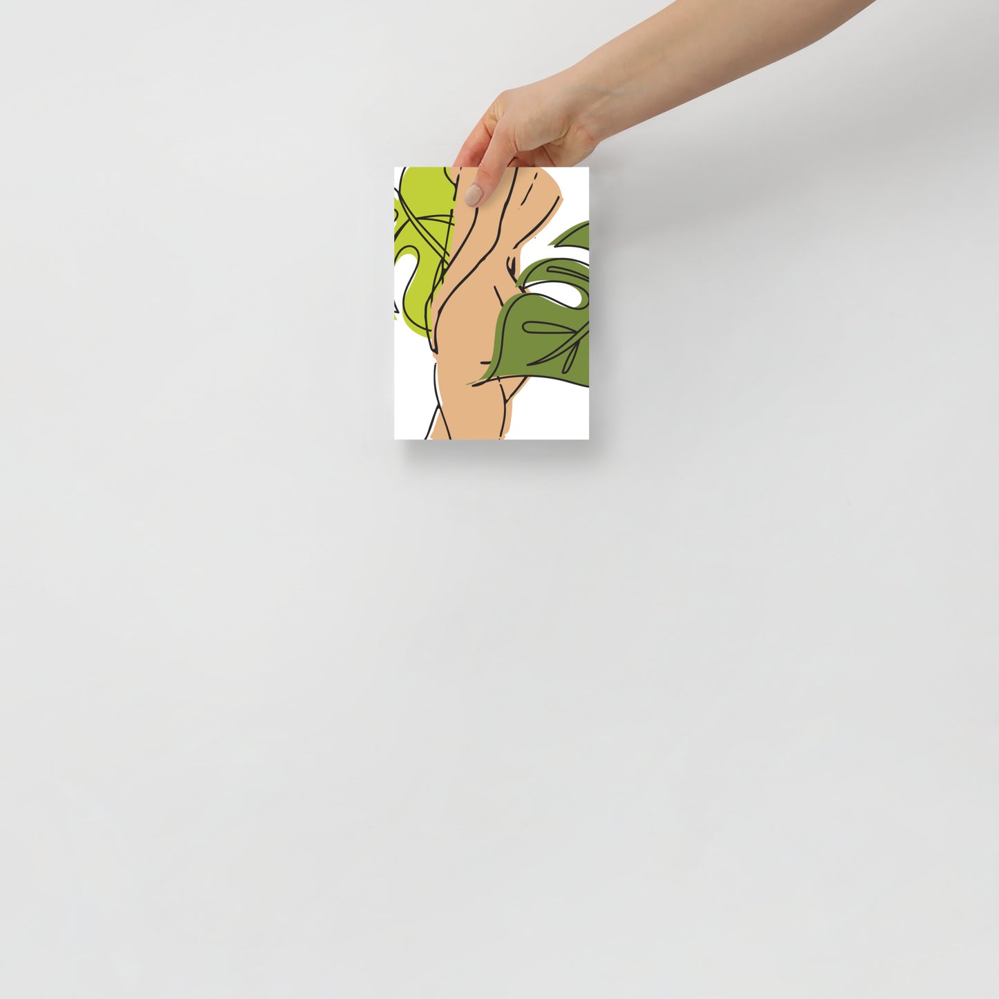 Naked Plants Art Print