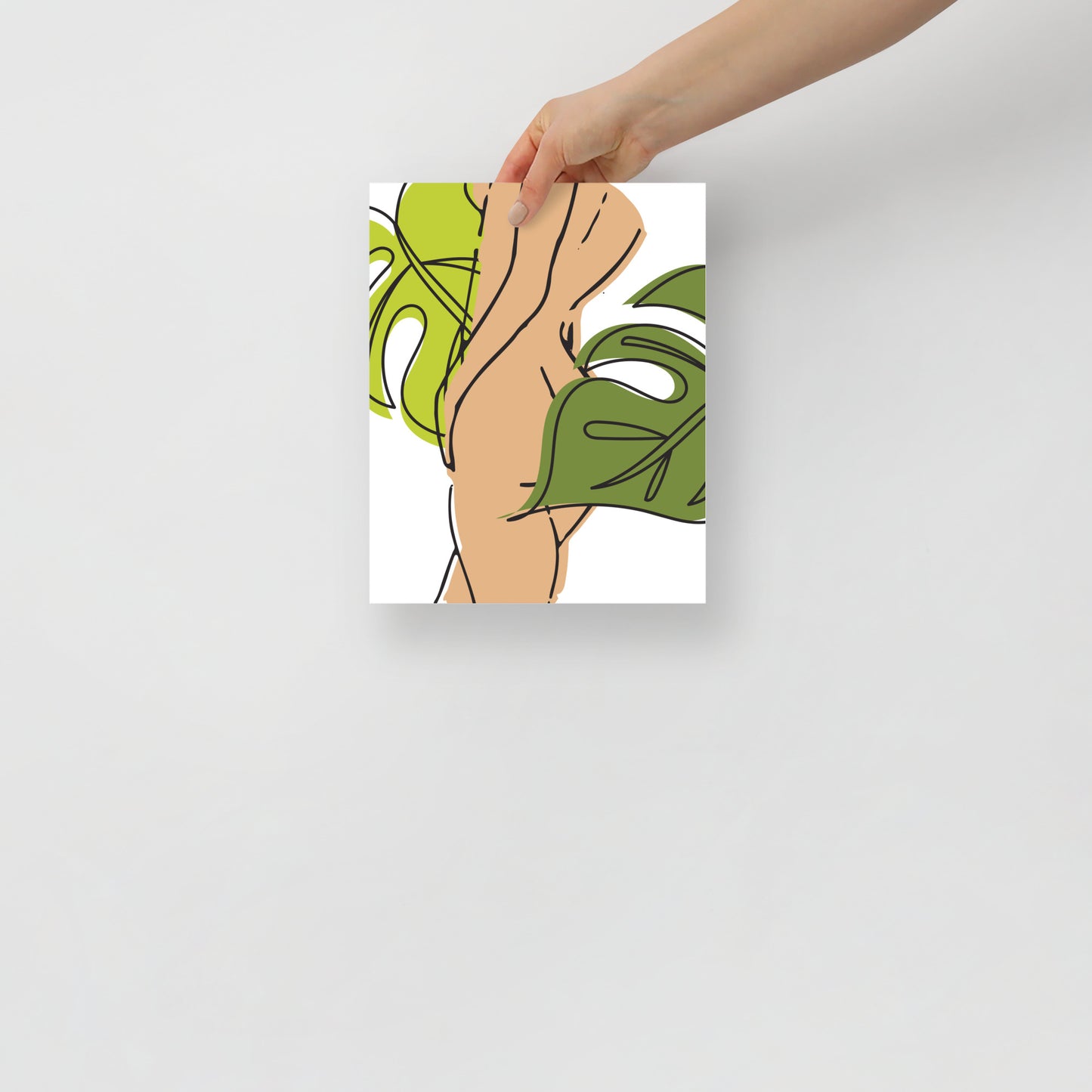 Naked Plants Art Print